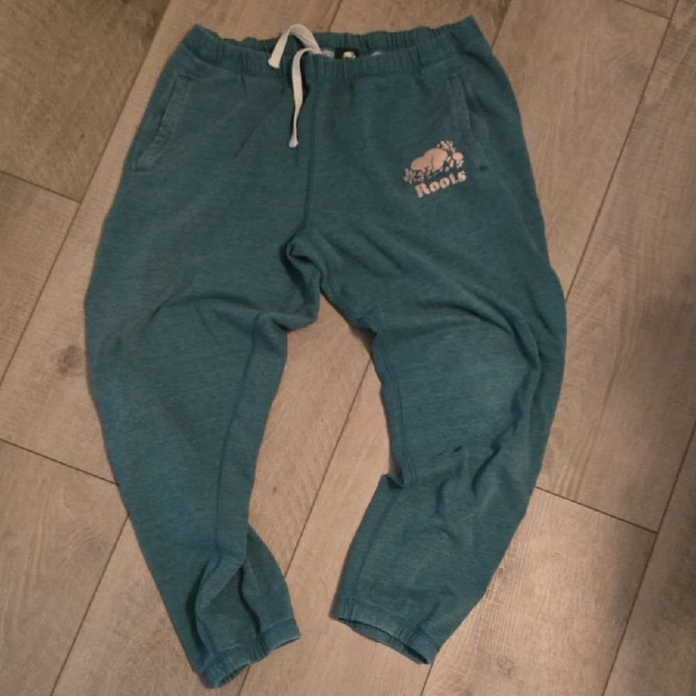 Roots Teal Fleece-Lined Apparel